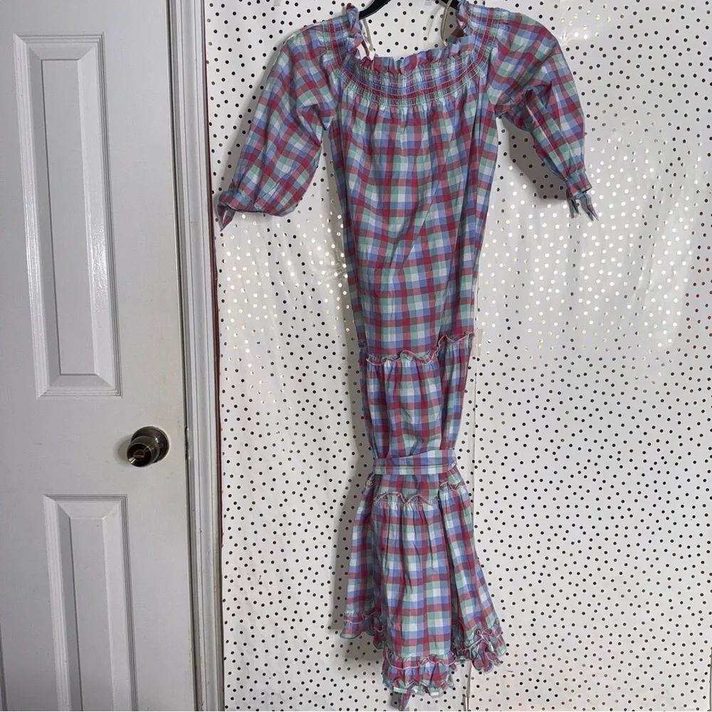 Kate Spade Multicolor Ruffle Dress